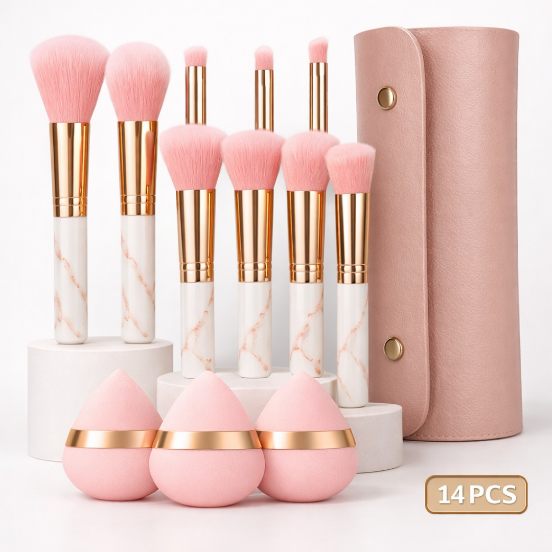 Makeup Brush Set – 14-Pieces