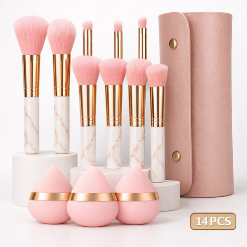 Makeup Brush Set – 14-Pieces