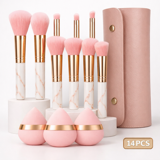 Makeup Brush Set – 14-Pieces
